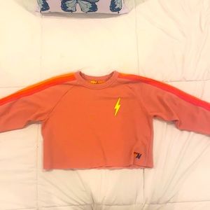 •small aviator nation cropped sweatshirt•